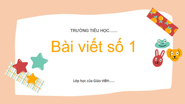 PowerPoint Nghe - viết Cô giáo lớp em, Chữ hoa E Ê