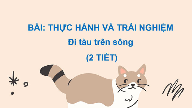 PowerPoint Đi tàu trên sông