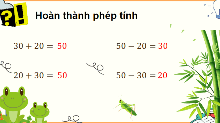Ôn tập về phép cộng, phép trừ trong phạm vi 1000