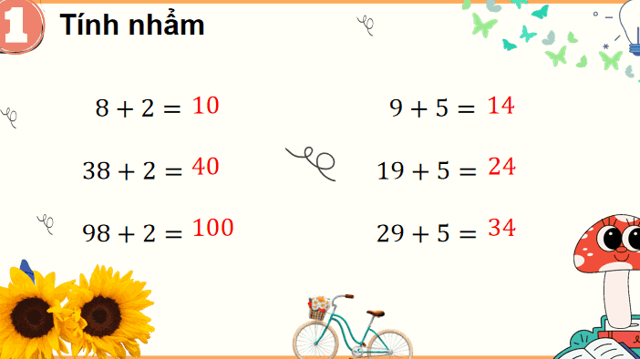 Ôn tập về phép cộng, phép trừ trong phạm vi 1000