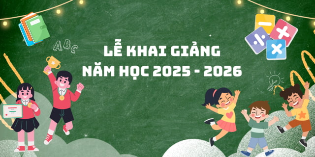 Ảnh nền slide khai giảng năm học 2025-2026