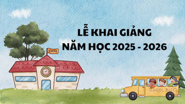 Phông khai giảng năm học mới powerpoint