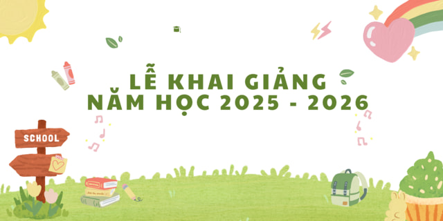 Background khai giảng đẹp