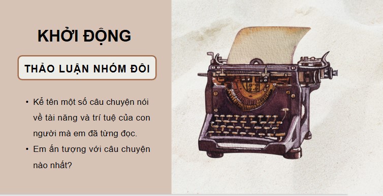 PowerPoint Nói và nghe: Thuyết trình về trí tuệ và tài năng của con người