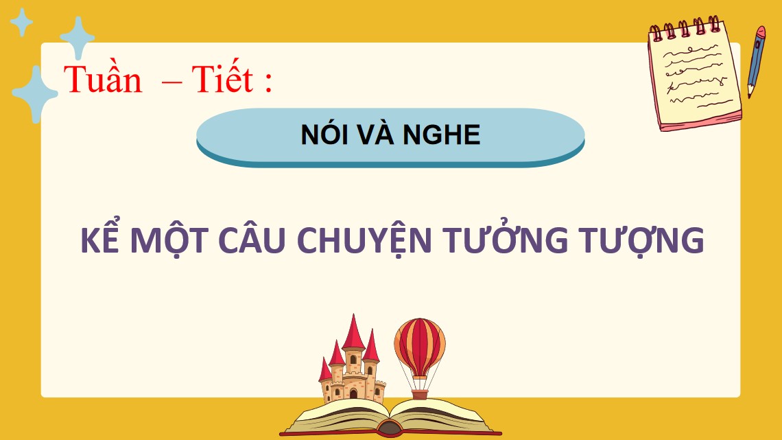 PowerPoint Bài Kể một câu chuyện tưởng tượng Văn 9 CTST