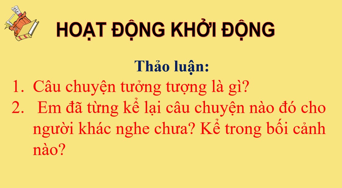 PowerPoint Bài Kể một câu chuyện tưởng tượng Văn 9 CTST