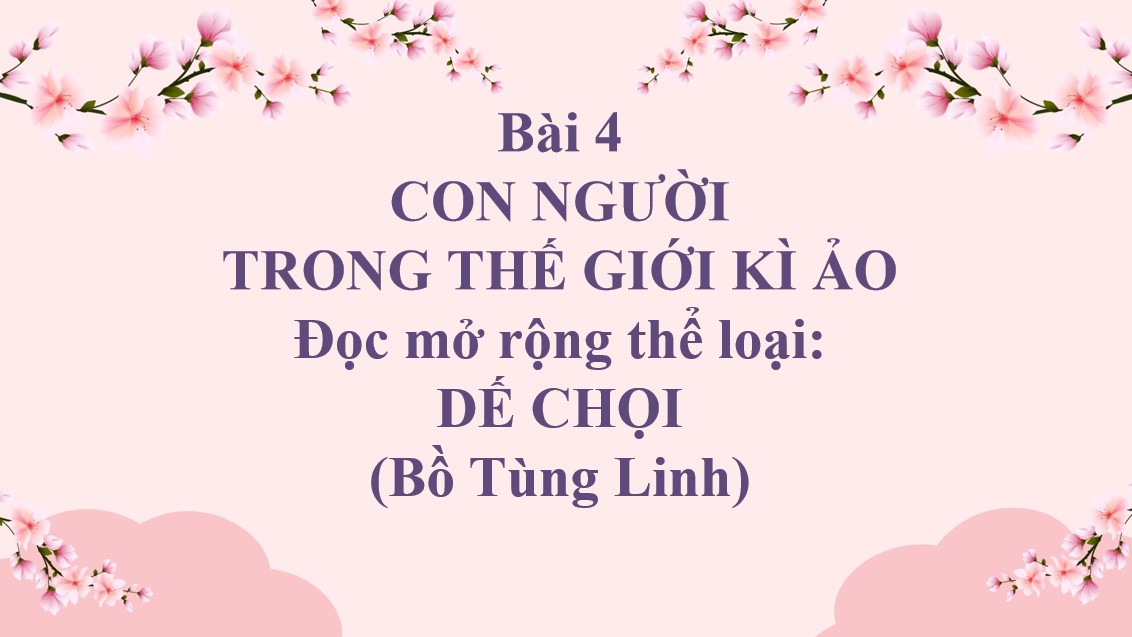 PowerPoint Bài Dế chọi Văn 9 CTST