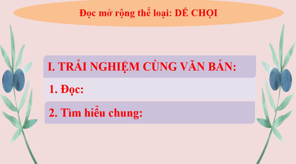 PowerPoint Bài Dế chọi Văn 9 CTST