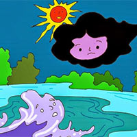 PowerPoint Ngữ văn 6 Bài 2: Mây và sóng