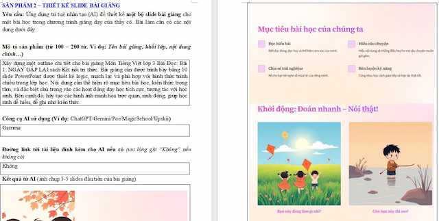 Bài thực hành cuối khóa Ứng dụng AI vào dạy học