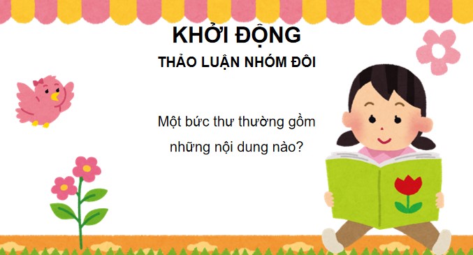 PowerPoint Viết thư cho người thân