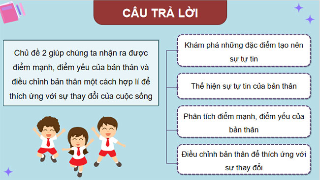 Tự tin và thích ứng với sự thay đổi