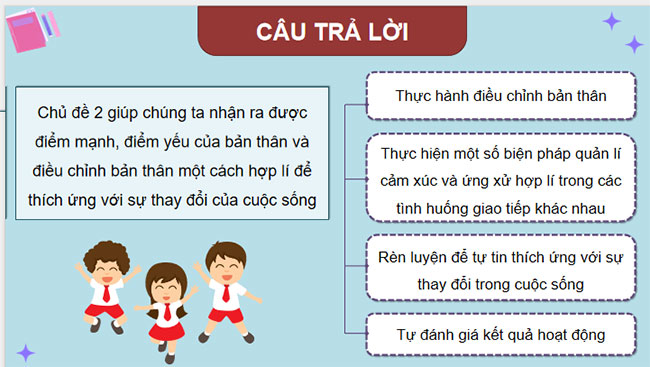 Tự tin và thích ứng với sự thay đổi