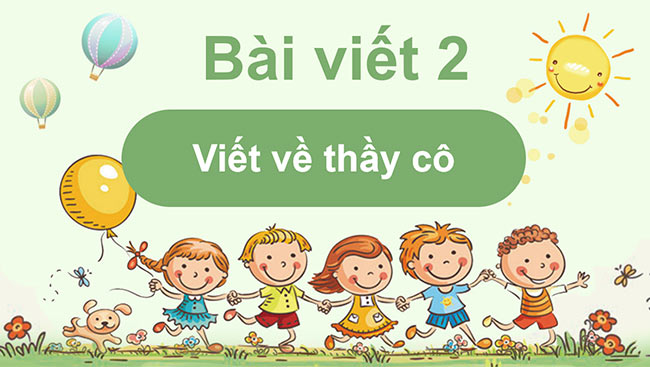 PowerPoint Viết về thầy cô