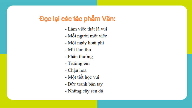 PowerPoint Ôn tập cuối học kì 1 Tiết 1, 2