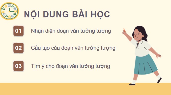PowerPoint Viết đoạn văn tưởng tượng