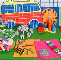  Giáo án mầm non: Làm quen một số đồ dùng đồ chơi của lớp