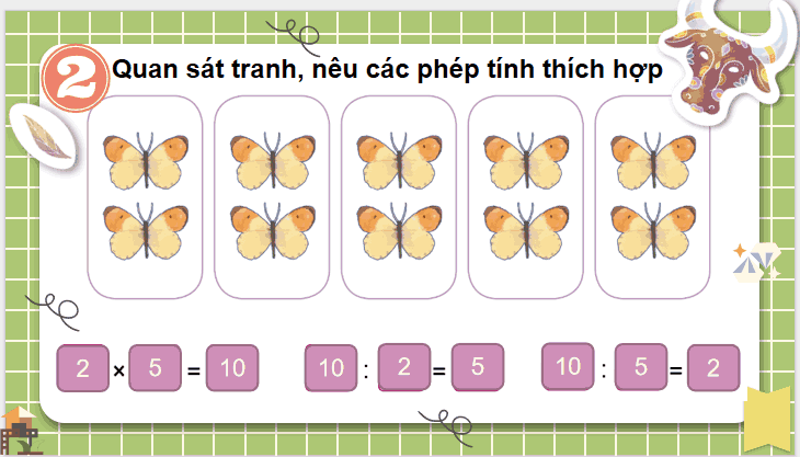 Ôn tập về phép chia, bảng chia 2, bảng chia 5