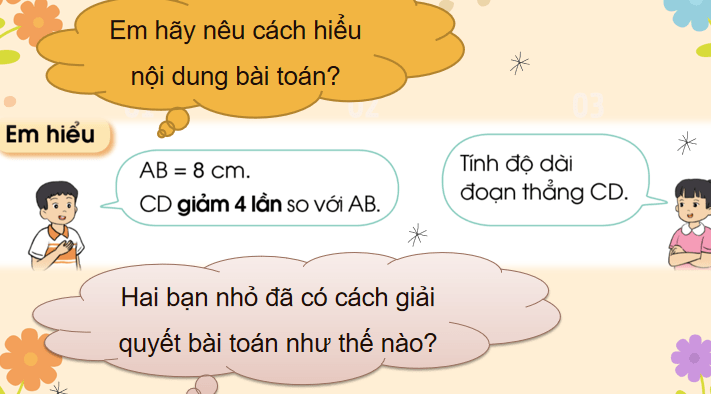 Giáo án Toán 3: Giảm một số đi một số lần Cánh Diều