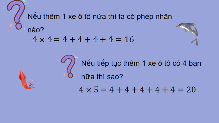 Giáo án Toán 3: Bảng nhân 4 Cánh Diều
