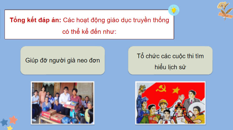 Lập và thực hiện kế hoạch hoạt động thiện nguyện