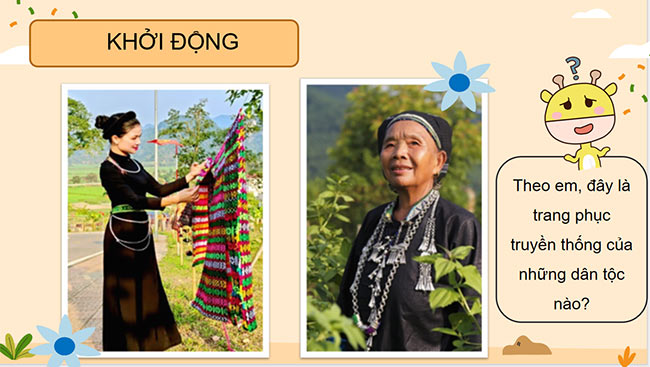 PowerPoint Hoa văn trên trang phục của một số dân tộc