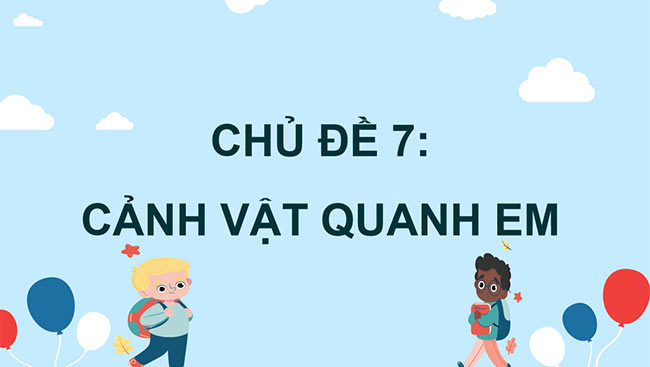 PowerPoint Cảnh vật quanh em