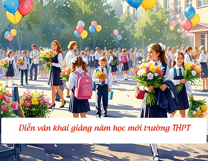 Diễn văn khai giảng năm học mới của hiệu trưởng