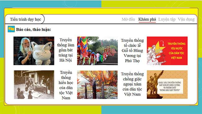 Tự hào về truyền thống quê hương