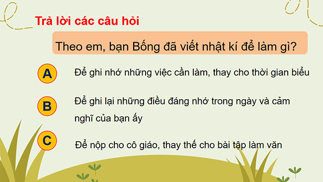 PowerPoint Ghi chép việc hằng ngày