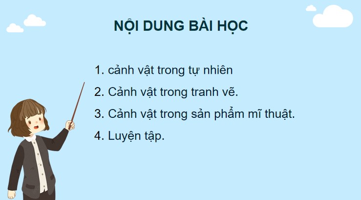 Bài giảng điện tử môn Mĩ thuật lớp 3 Kết nối tri thức