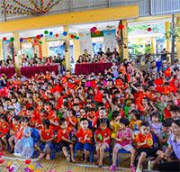  Giáo án sinh hoạt dưới cờ lớp 1 tuần 5 chủ đề: Phát động phong trào Tìm kiếm tài năng nhí