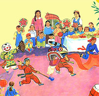 Giáo án sinh hoạt dưới cờ lớp 1 tuần 4 chủ đề: Tham gia vui Tết Trung Thu