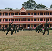  Giáo án sinh hoạt dưới cờ lớp 1 tuần 13 chủ đề: Giao lưu với chú bộ đội