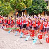  Giáo án sinh hoạt dưới cờ lớp 1 tuần 16 chủ đề: Tham gia ngày hội làm việc tốt