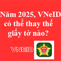 Từ năm 2025, VNeID có thể thay thế giấy tờ nào?