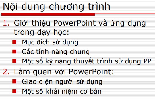 Tài liệu hướng dẫn sử dụng PowerPoint soạn giáo án điện tử dạy học