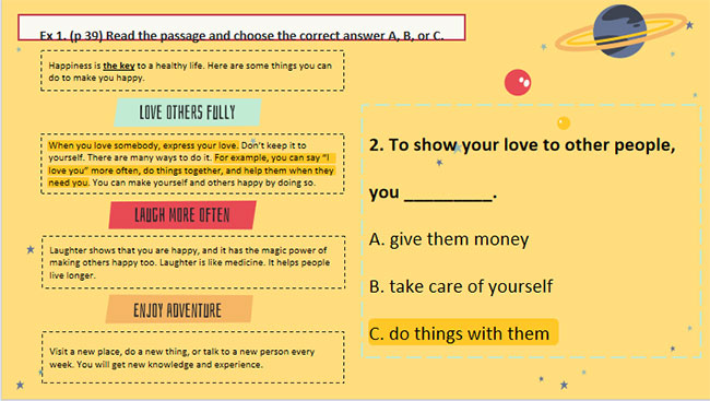 Tiếng Anh 7 Review 1: Skills