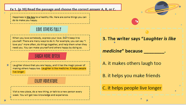 Tiếng Anh 7 Review 1: Skills