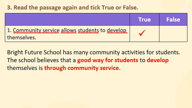 Tiếng Anh 7 Unit 3: Skills 1