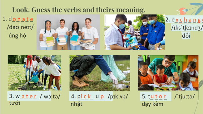 Tiếng Anh 7 Unit 3: A Closer Look 1