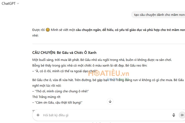 Bộ sách lật truyện tranh AI cho mầm non