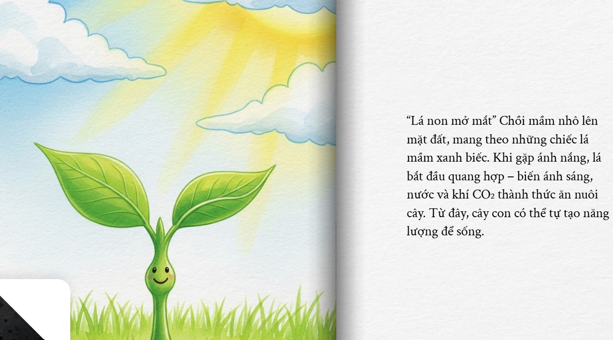 Các bước tạo sách lật trên Gemini