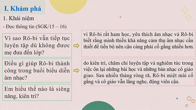 PowerPoint GDCD 6 Siêng năng, kiên trì