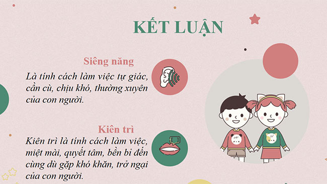 PowerPoint GDCD 6 Siêng năng, kiên trì