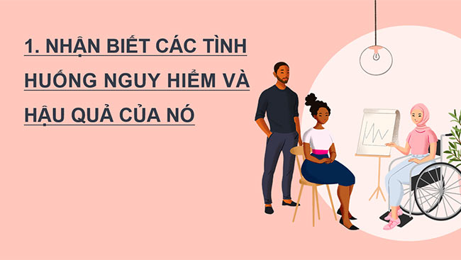 PowerPoint GDCD 6 Ứng phó với tình huống nguy hiểm