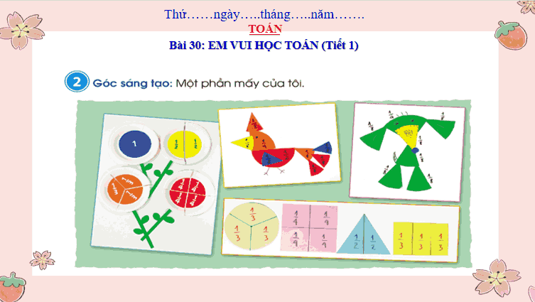 Giáo án Toán 3: Em vui học toán trang 65 Cánh Diều