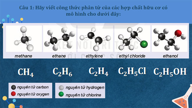  Công thức phân tử hợp chất hữu cơ