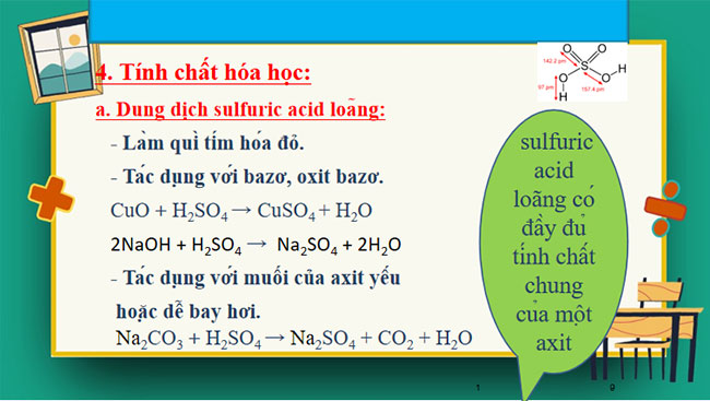  Sulfuric acid và muối sulfate