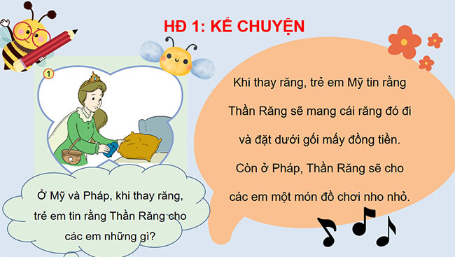 PowerPoint Nghe - kể Chiếc răng rụng